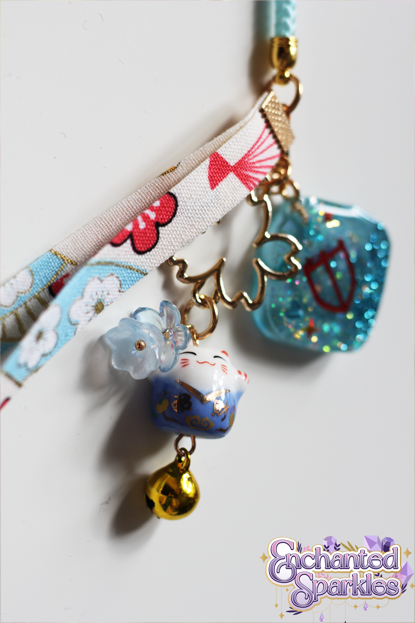 Lucky Cat Blue Strap Final Fantasy XIV